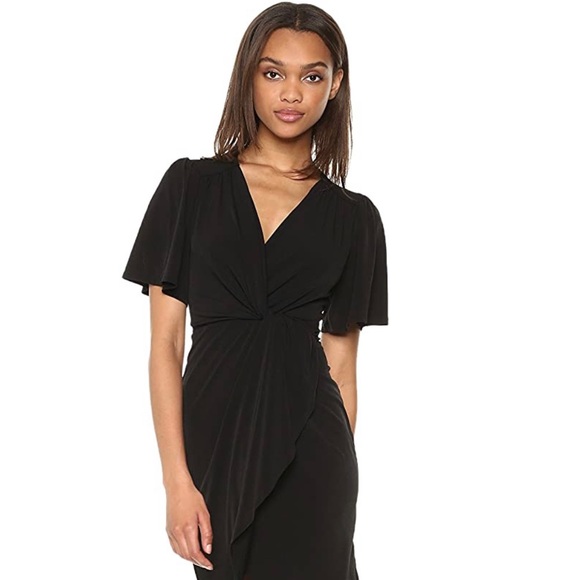 Catherine Malandrino faux wrap LBD - Picture 1 of 5